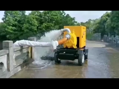 प्राकृतिक आपदा राहत और सीवेज उपचार के लिए बड़ी क्षमता वाला डीजल पंप ट्रक